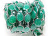 Green Onyx Oval Faceted Bezel Chain, (BC-GNX-191)